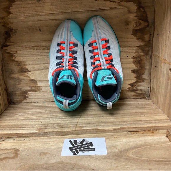 Nike Jordan Cp3 IXgrey turquoise sneakers shoes - Picture 5 of 7